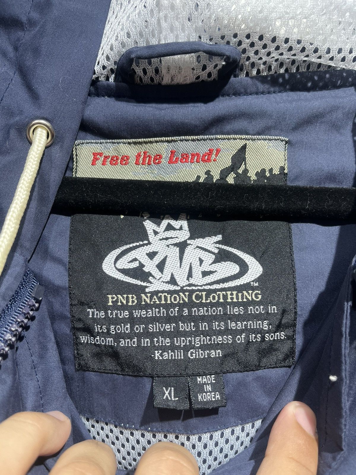 JNCO × Rap Tees × Vintage Vintage PNB Nation Clothing windbreaker Size US XL / EU 56 / 4 - 3 Thumbnail
