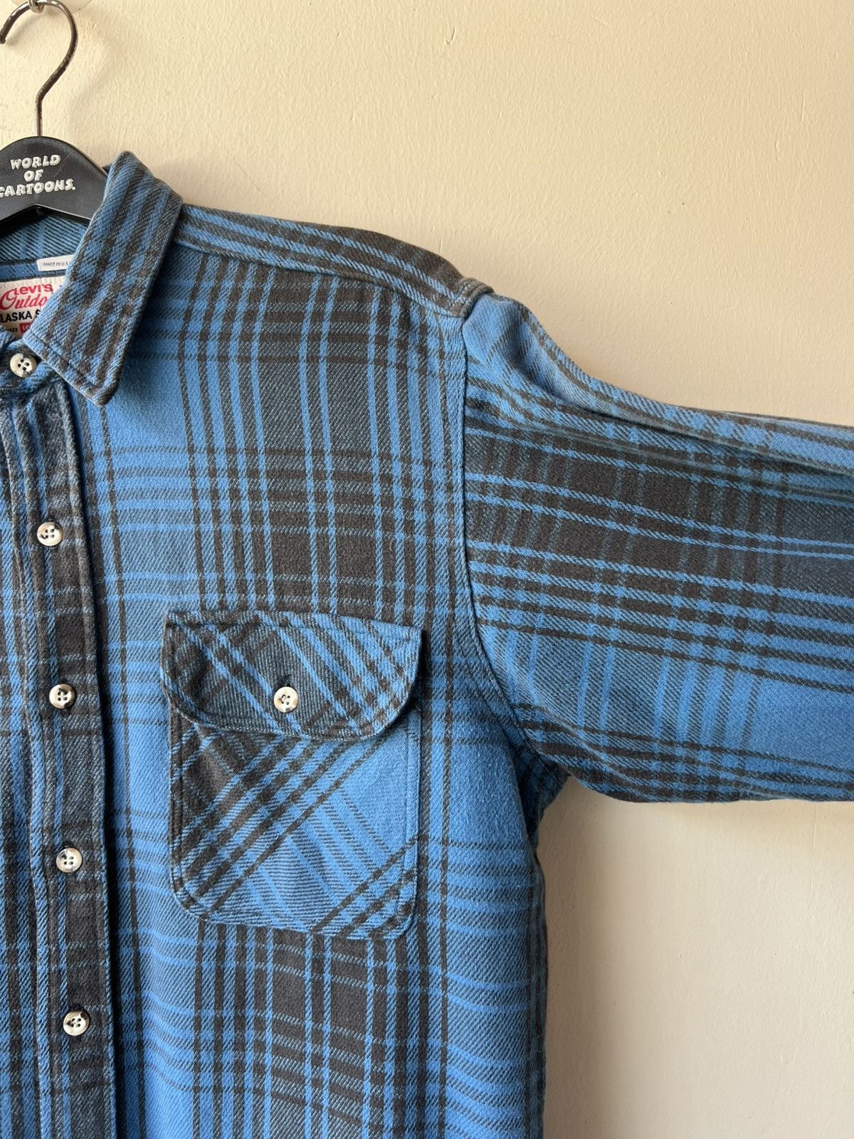Levi's 1994 Levi’s Outdoors Alaska Flannel Shirt Vintage Size US L / EU 52-54 / 3 - 10 Thumbnail