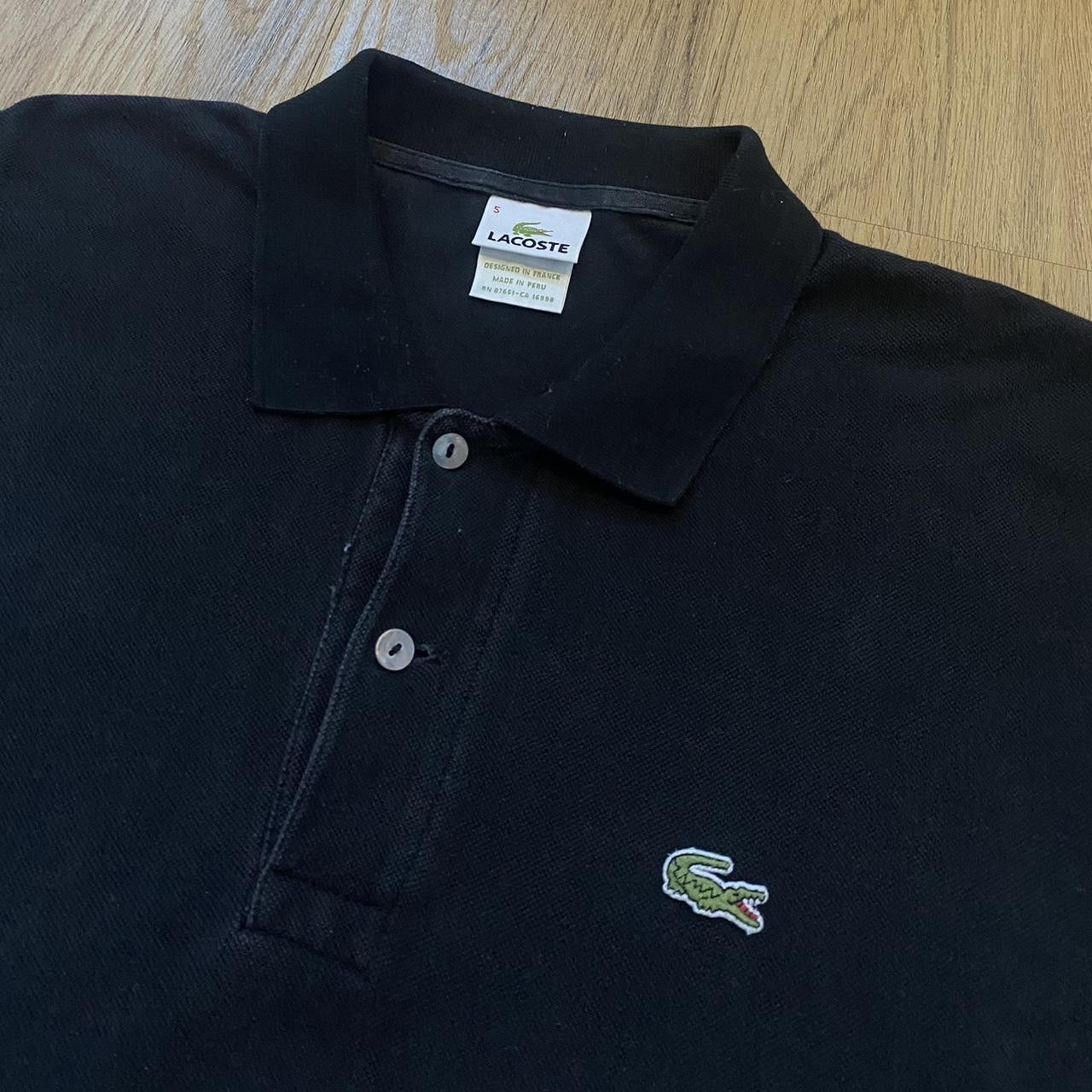 Lacoste Black Lacoste polo shirt #poloshirt Streetwear Size US L / EU 52-54 / 3 - 3 Thumbnail