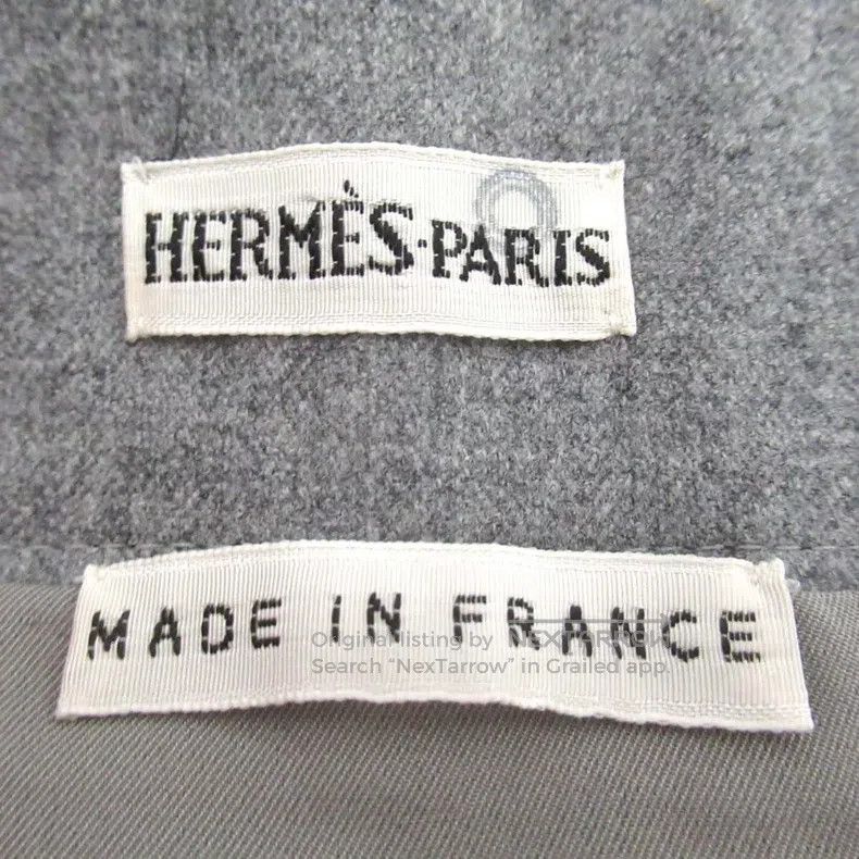 Hermes Hermes Margiela Period Knee-Length Wool Skirt Size 27" / US 4 / IT 40 - 5 Thumbnail