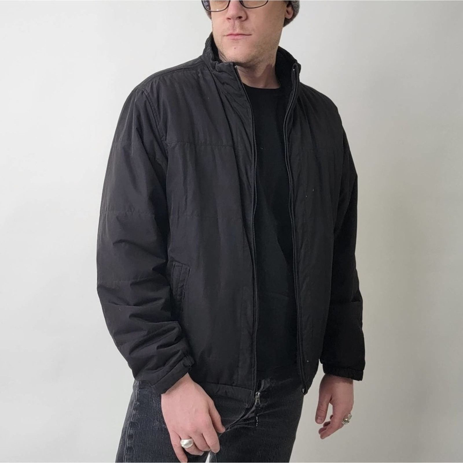 Nautica Nautica Black Sherpa Lined Jacket - M Size US M / EU 48-50 / 2 - 7 Thumbnail