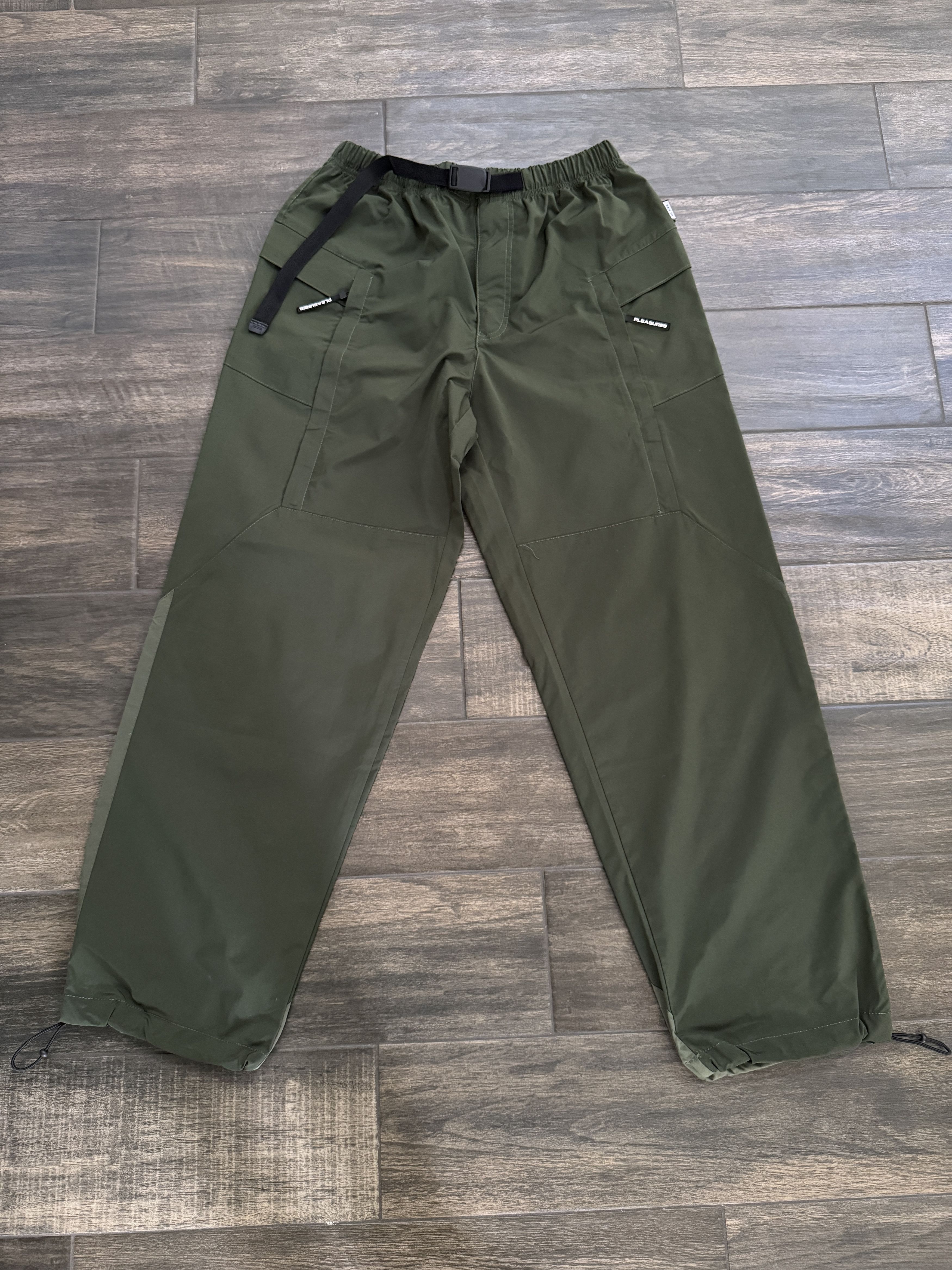 Pleasures Pleasures Sex in Heaven Blackout Hiking Pants Olive Size US 32 / EU 48 - 1 Thumbnail