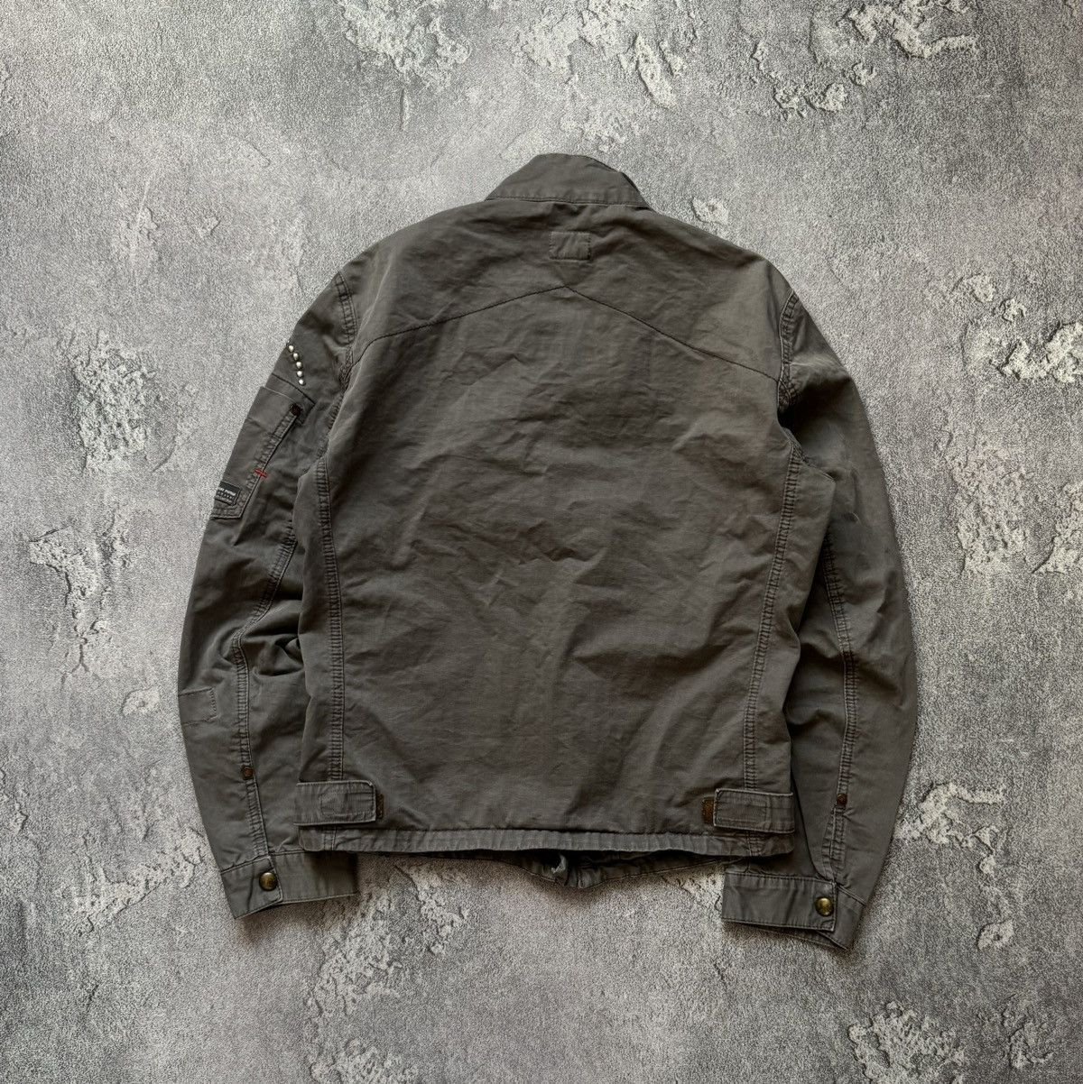 G-Star × Vintage G star raw M Wmns STUDS jacket bomber cargo denim Size M / US 6-8 / IT 42-44 - 18 Thumbnail
