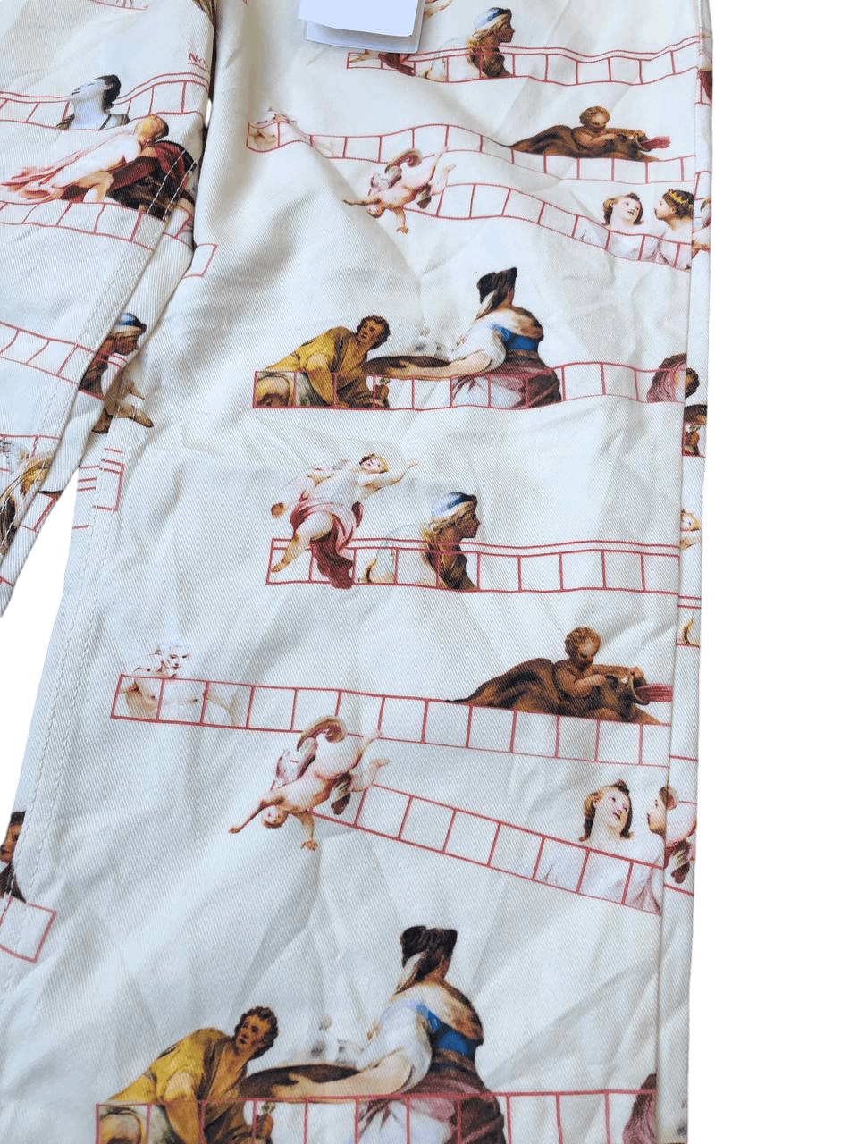 Other Bad In Bad Full Print Angels Pants Size US 31 - 6 Thumbnail