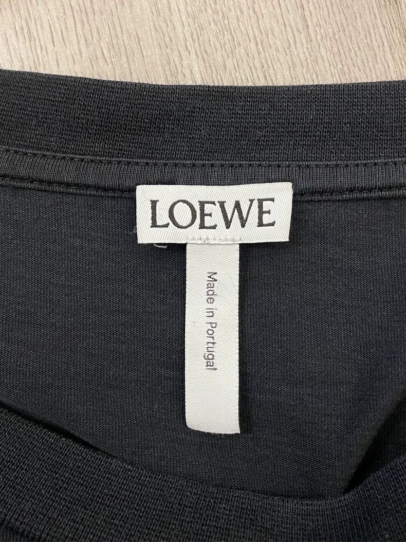 Loewe loewe Black embroidered small logo short sleeve 2506-Nextar Size US XL / EU 56 / 4 - 5 Thumbnail