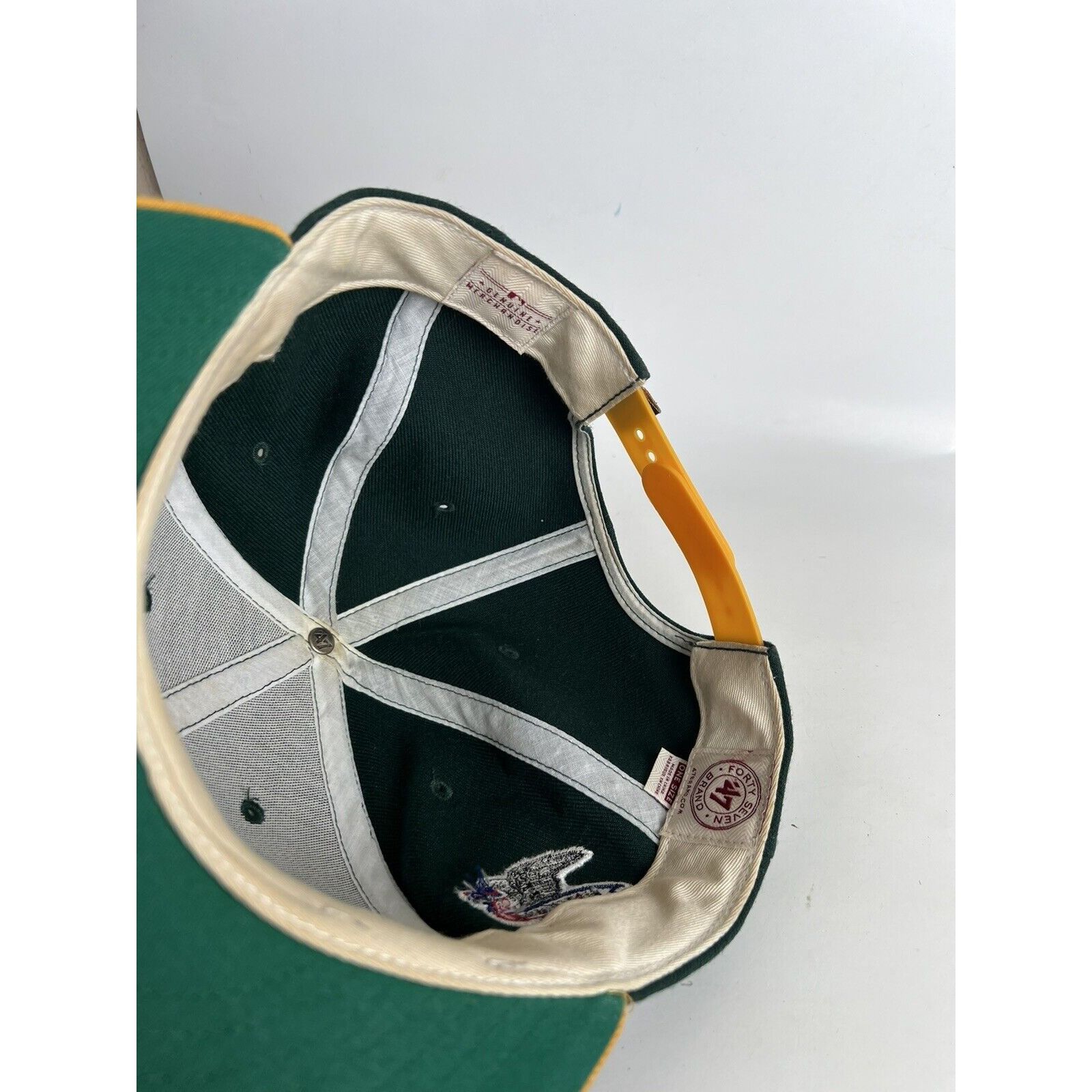 47 Brand Oakland Athletics 47 Brand Snapback Hat Cap Green Acrylic Wo Size ONE SIZE - 9 Thumbnail