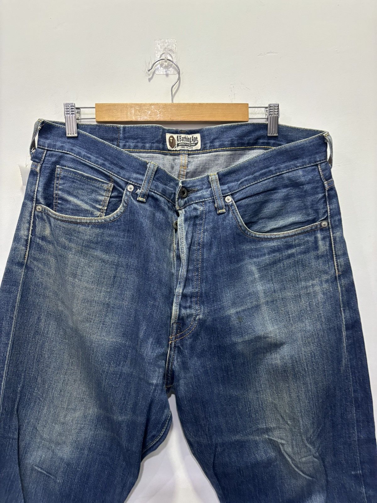 Bape Bape Denim Jeans Size US 36 / EU 52 - 4 Thumbnail