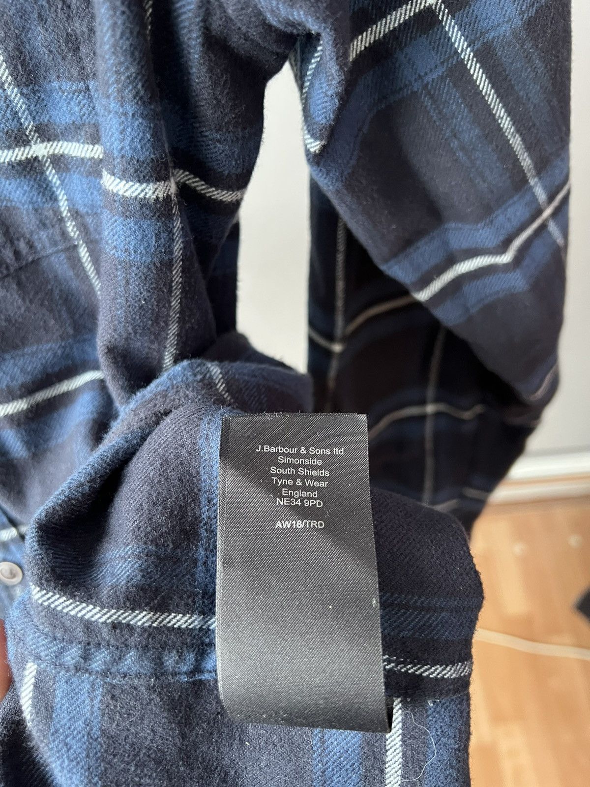 Barbour BARBOUR INTERNATIONAL ENGLAND FLANNEL CASUAL SHIRT BUTTON L Size US L / EU 52-54 / 3 - 13 Thumbnail
