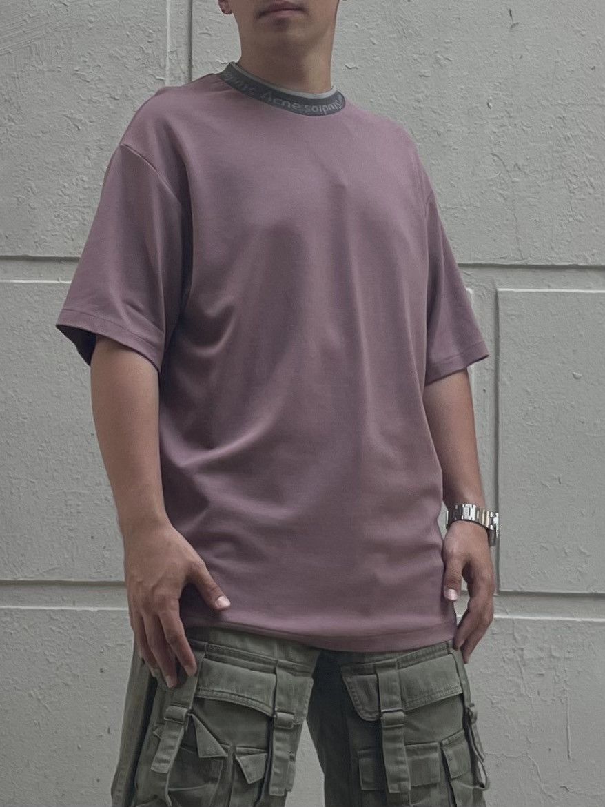 Acne Studios Acne Studios Collar rib Oversize Tee Size US M / EU 48-50 / 2 - 2 Thumbnail
