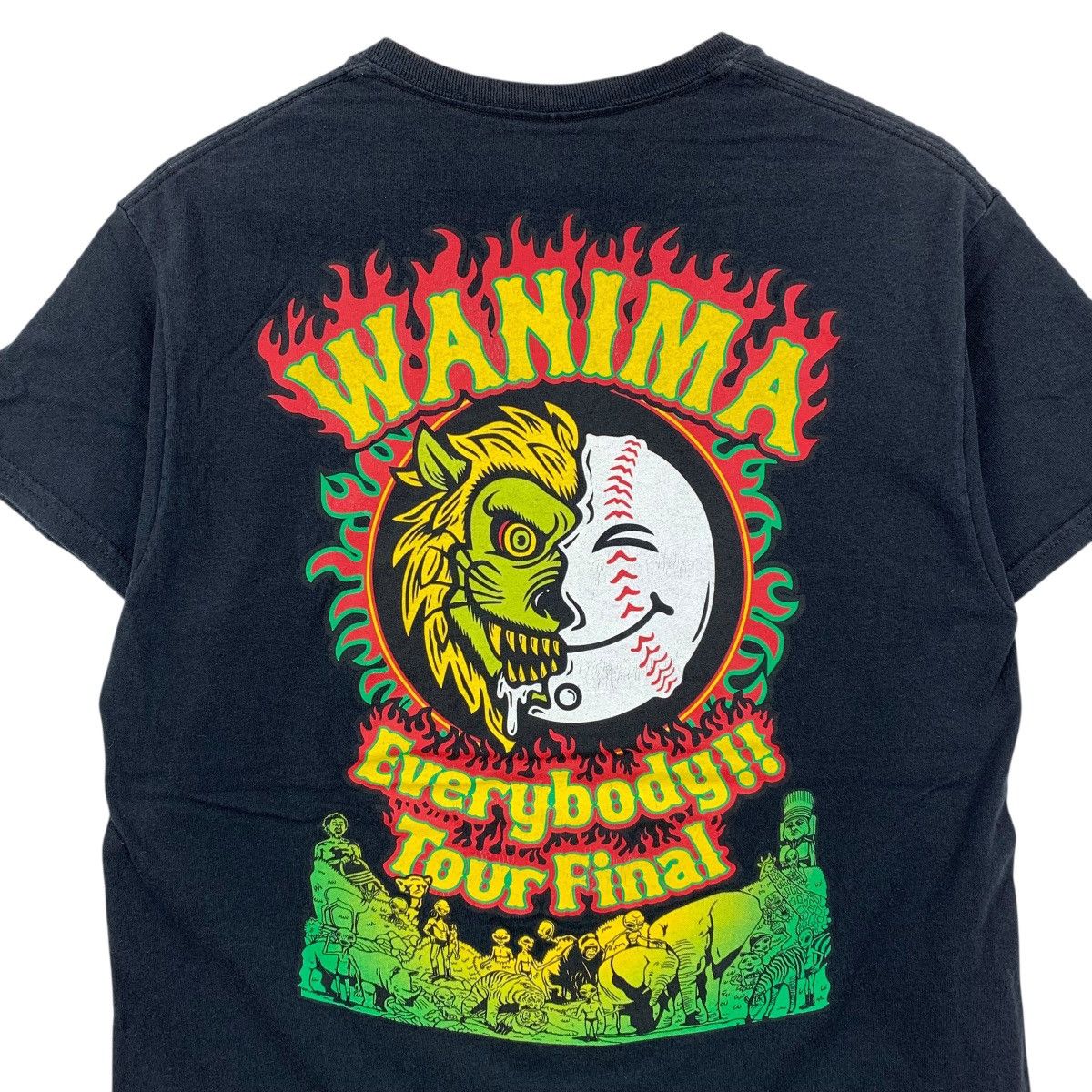 Vintage WANIMA Tour Final Japan Punk Rock Band Big Logo T-Shirt Size US M / EU 48-50 / 2 - 5 Thumbnail