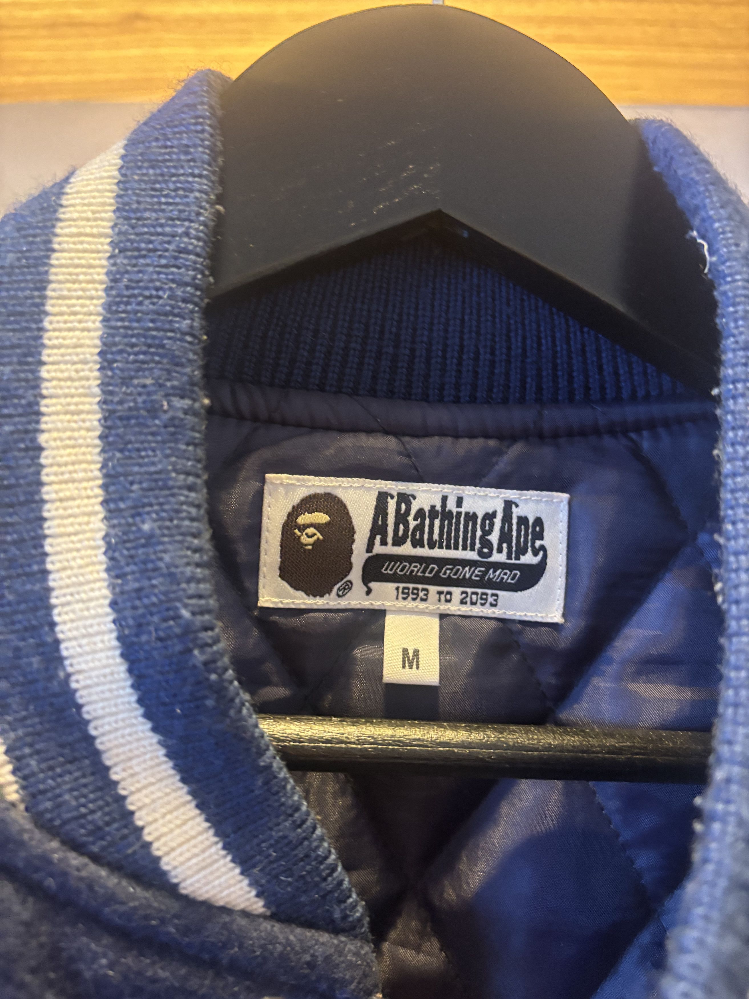 Bape Bathing Ape Shark Varsity Jacket Size US M / EU 48-50 / 2 - 5 Thumbnail