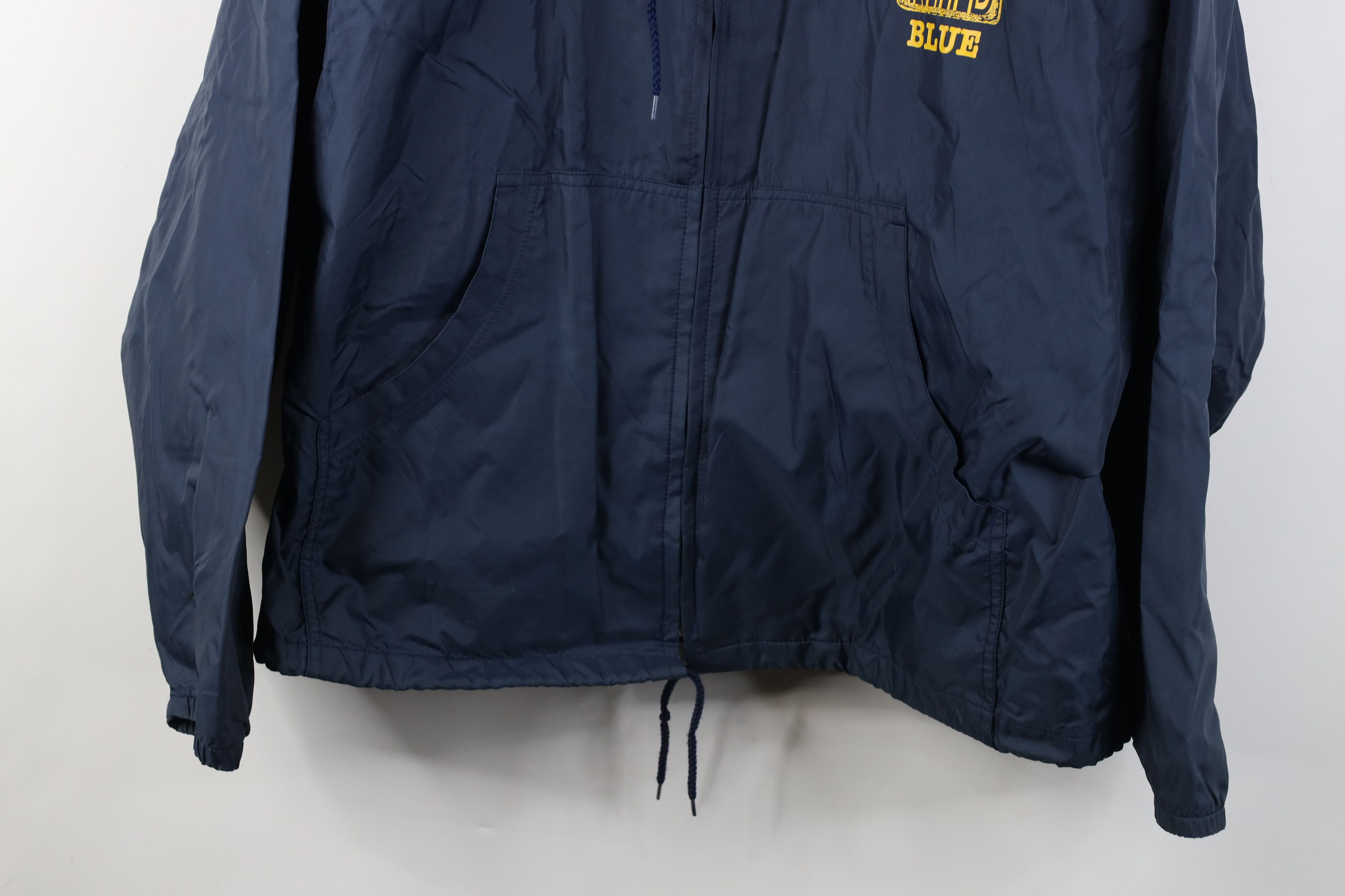 Vintage Vintage 90s WPVFTV NYPD Blue TV Show Lined Hooded Jacket USA Size US L / EU 52-54 / 3 - 3 Thumbnail