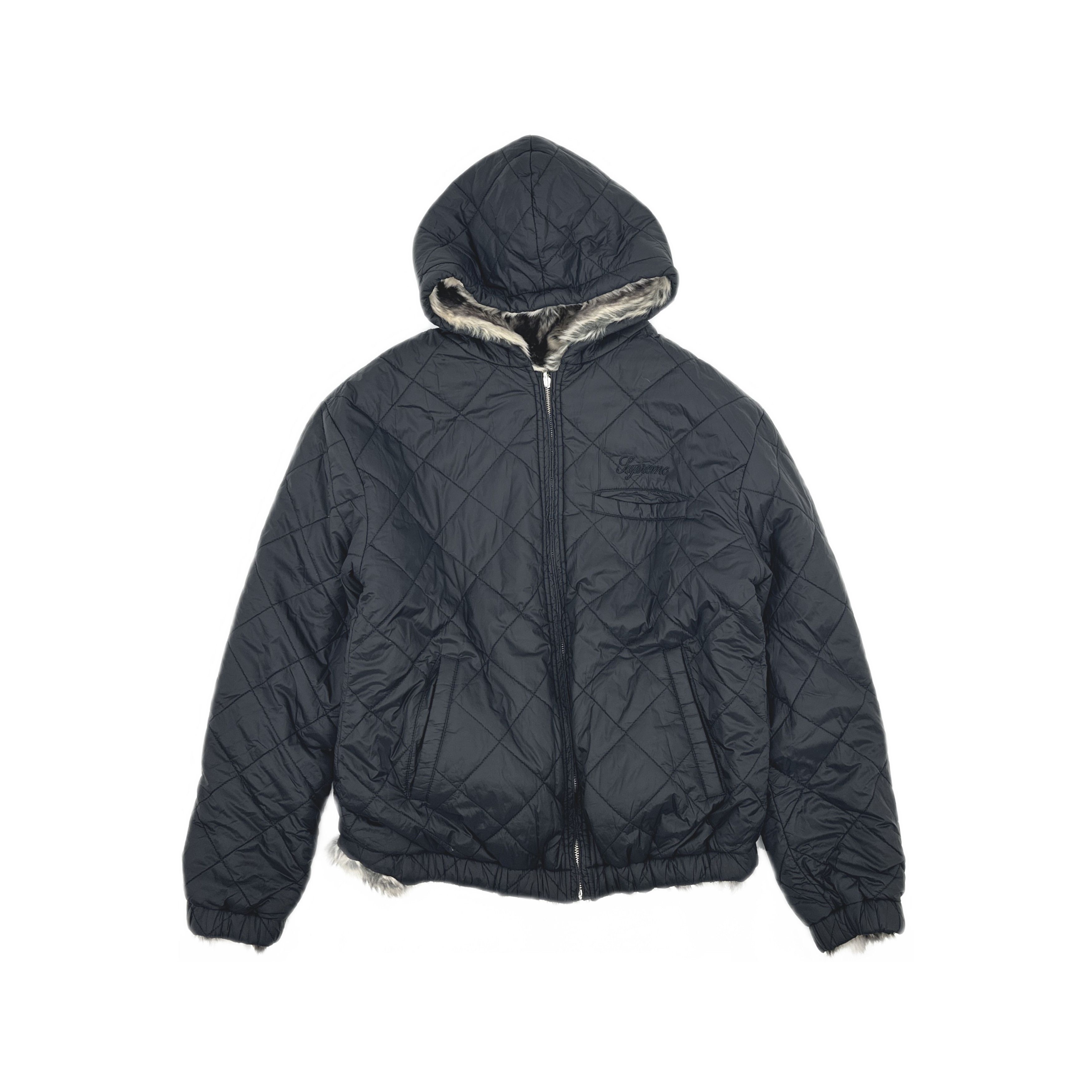 Supreme Supreme Reversible Hooded Jacket Size L Size US L / EU 52-54 / 3 - 1 Thumbnail
