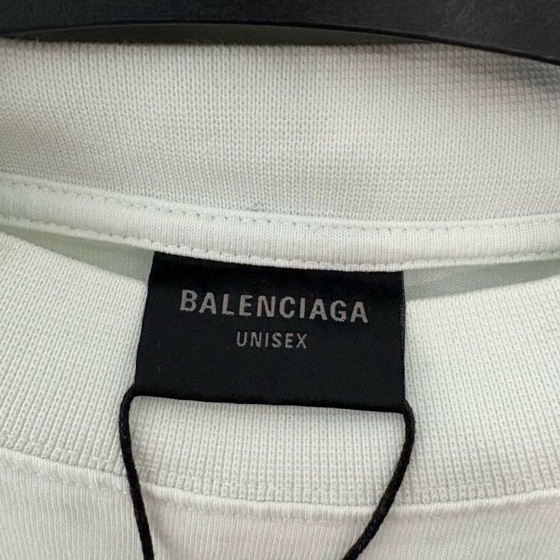 Balenciaga Balenciaga SS24 Solid logo tag short sleeve T-shirt, loose Size US L / EU 52-54 / 3 - 2 Thumbnail