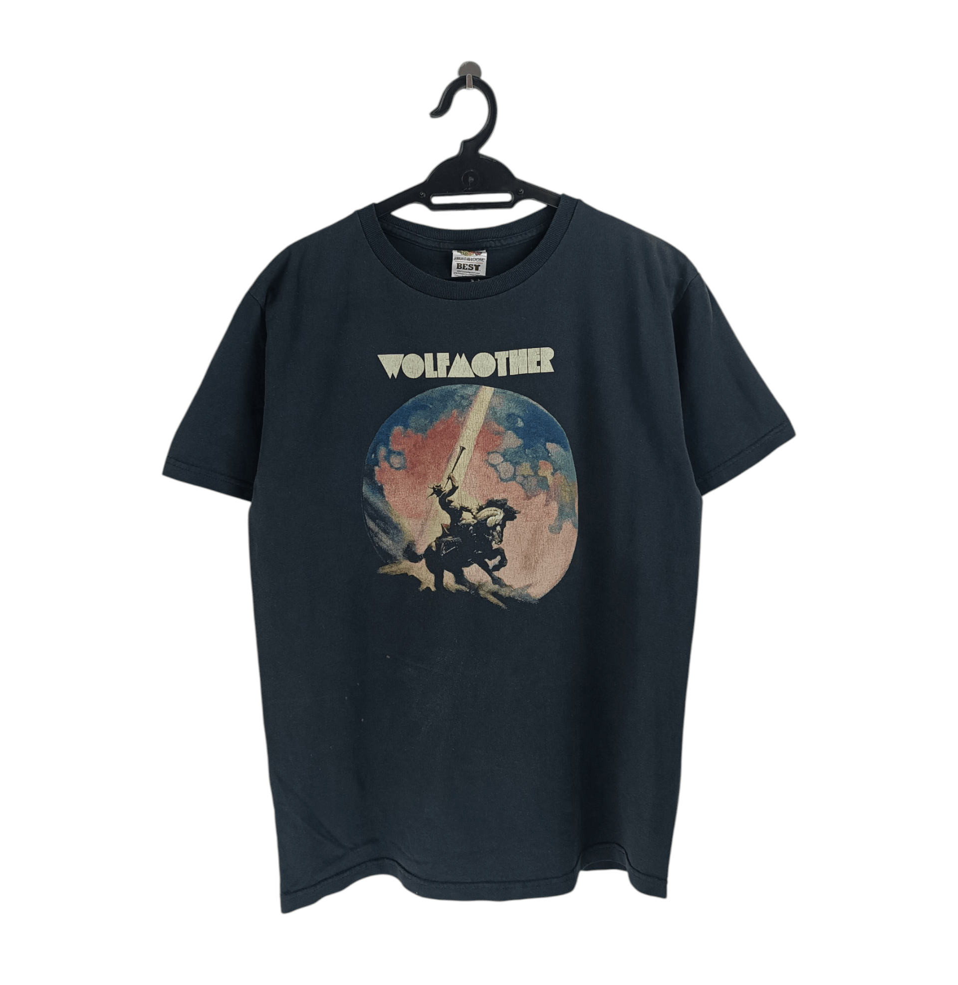 VINTAGE 2000s WOLFMOTHER TOUR TEE strokes arctic jet