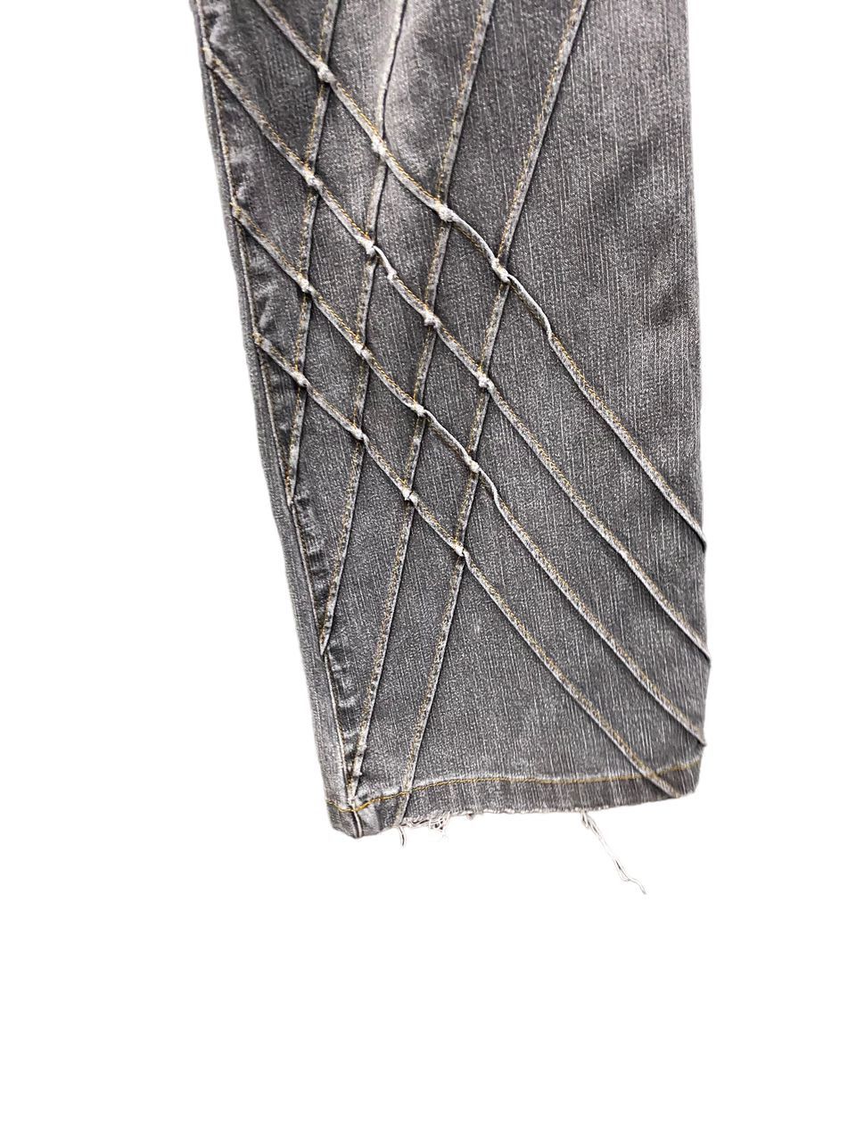 If Six Was Nine 💥BEST OFFER💥TORNADO MART FEMME DISTRESSED BOOTCUT DENIM Size 30" / US 8 / IT 44 - 6 Thumbnail