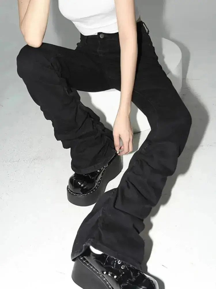 Japanese Brand Y2k Flare Jeans Size US 32 / EU 48 - 6 Thumbnail
