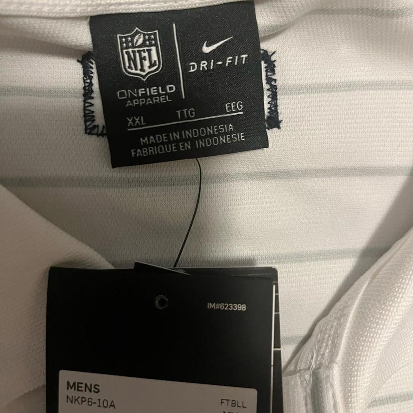Nike Nike Men's White Seattle Seahawks Sideline Victory Coaches Performance Po Size US XXL / EU 58 / 5 - 5 Thumbnail