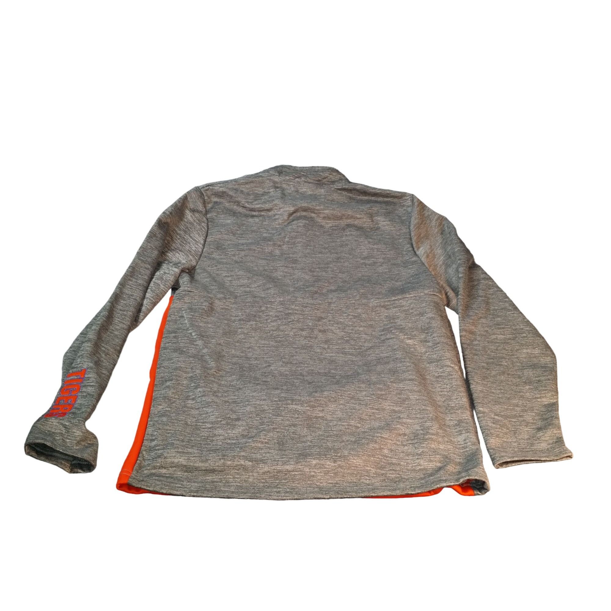 NCAA Clemson Tigers Pullover Men Sz L NCAA Colosseum Gray Orange Size US L / EU 52-54 / 3 - 7 Thumbnail