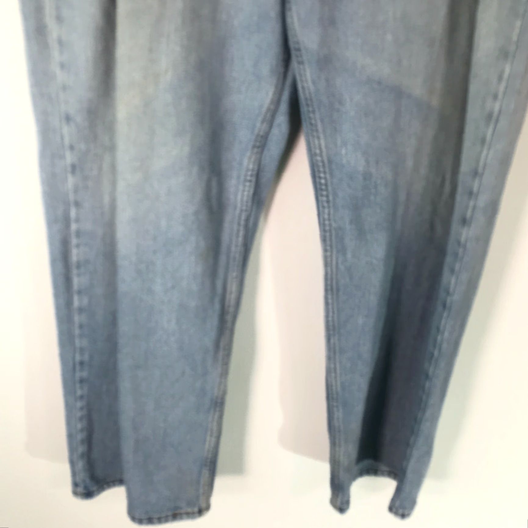 Levi's Levi's 550 Relaxed Fit Straight Leg Blue Denim Jeans 42X30 Mens Size US 42 / EU 58 - 4 Thumbnail