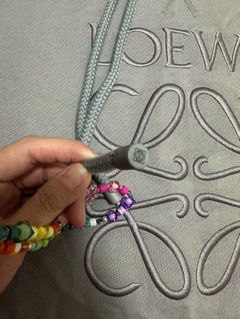 Loewe Loewe Men's gray sweater Size US XL / EU 56 / 4 - 4 Thumbnail