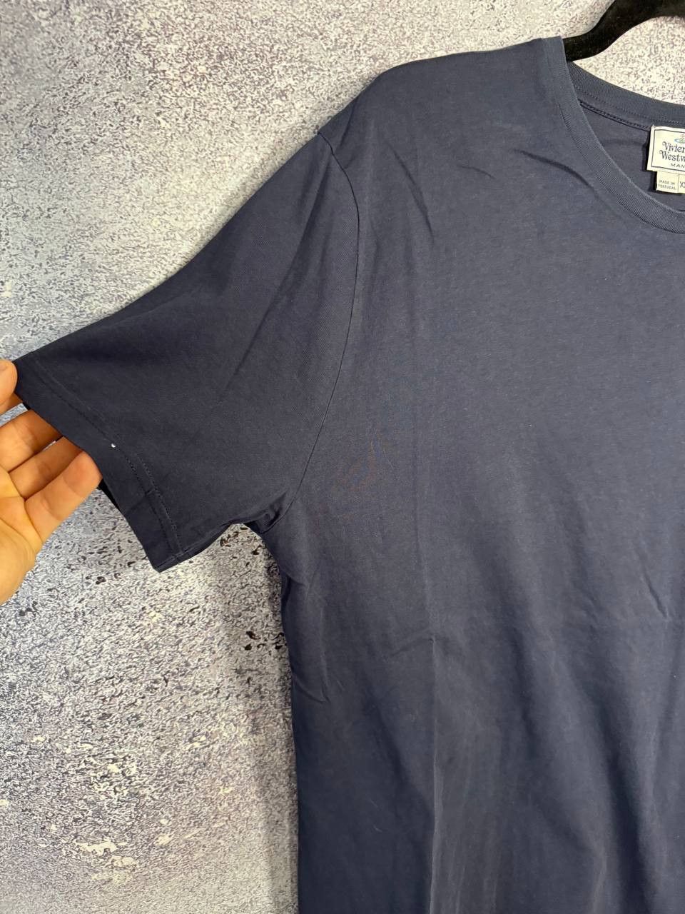 Vivienne Westwood Vivienne Westwood Orbital Embroidered Logo Blue Tee Size US XXL / EU 58 / 5 - 5 Thumbnail