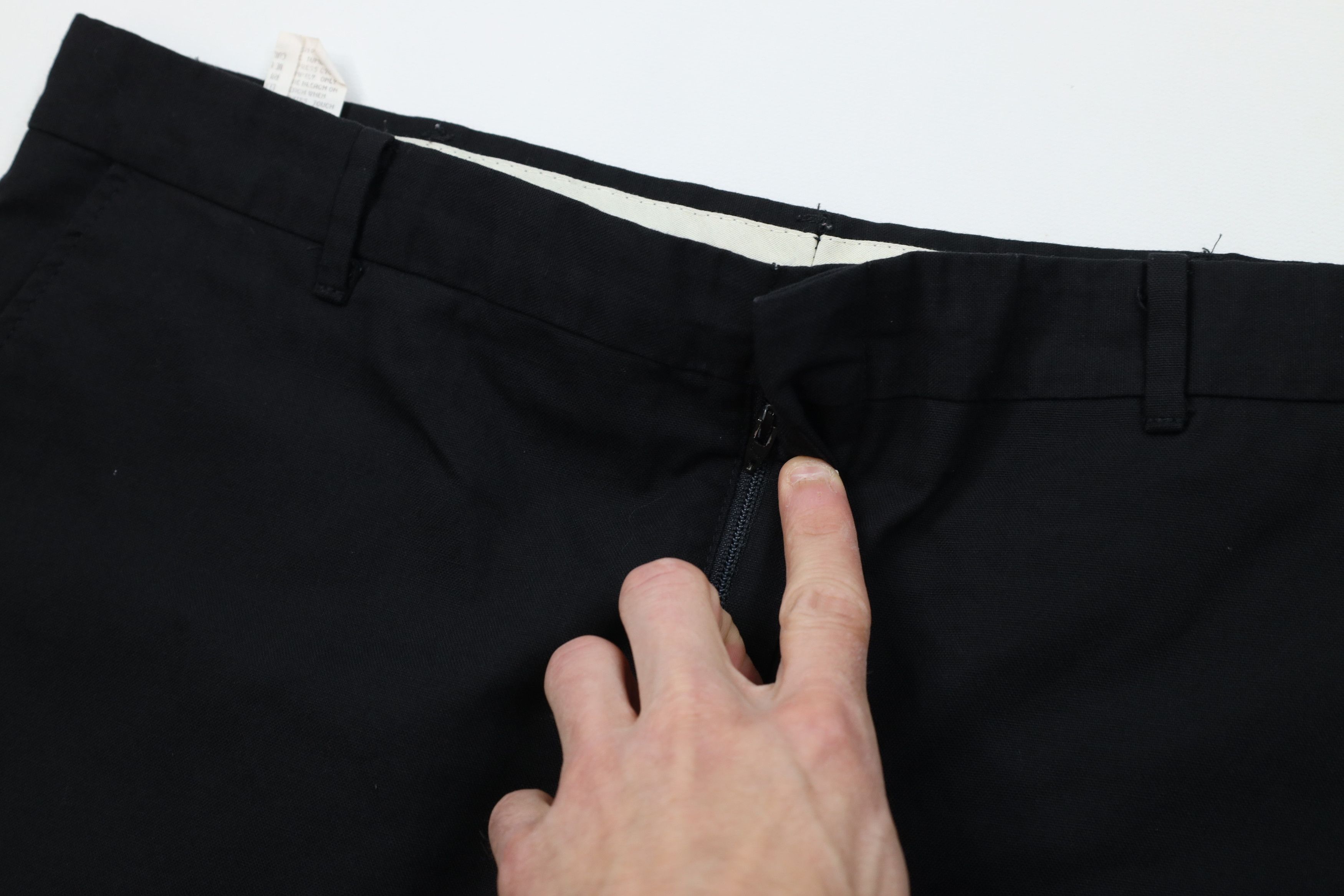 Vintage Vintage 90s Streetwear Above Knee Golf Chino Shorts Black Size US 36 / EU 52 - 5 Thumbnail