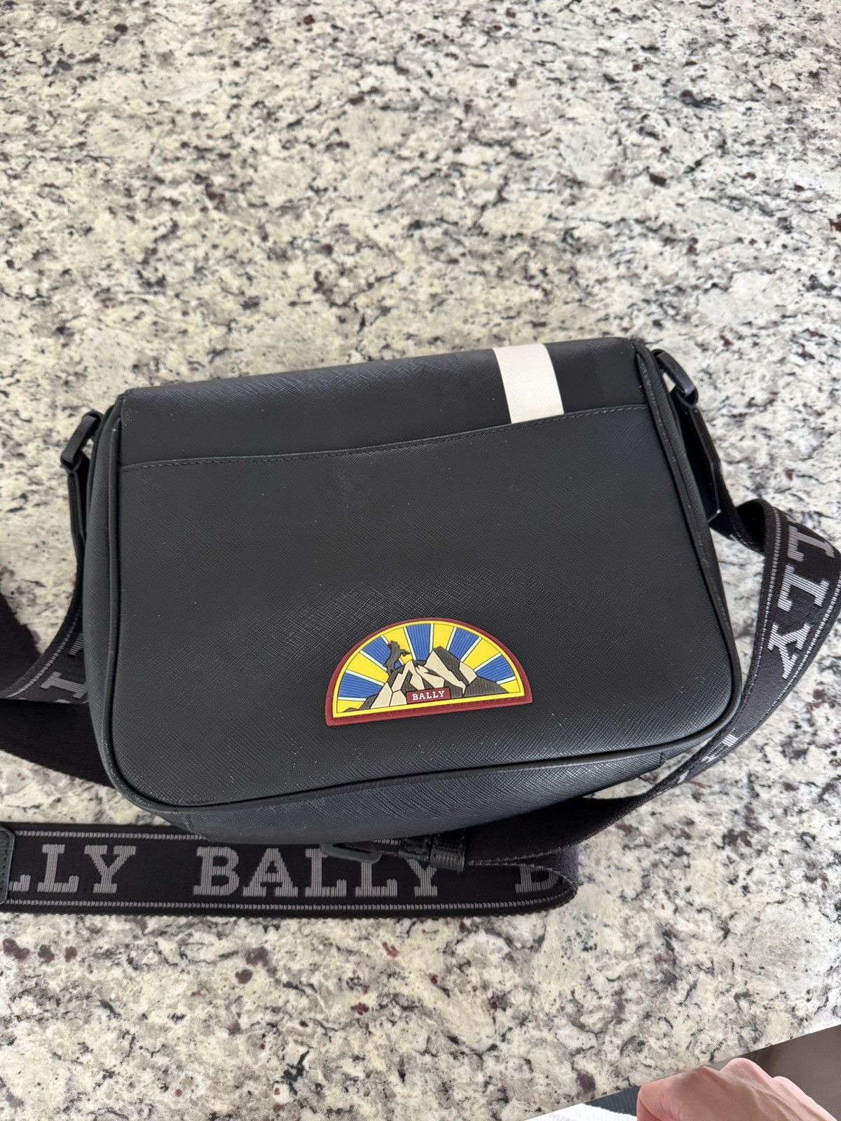 Bally Bally Multi Patch Messenger Bag Size ONE SIZE - 6 Thumbnail