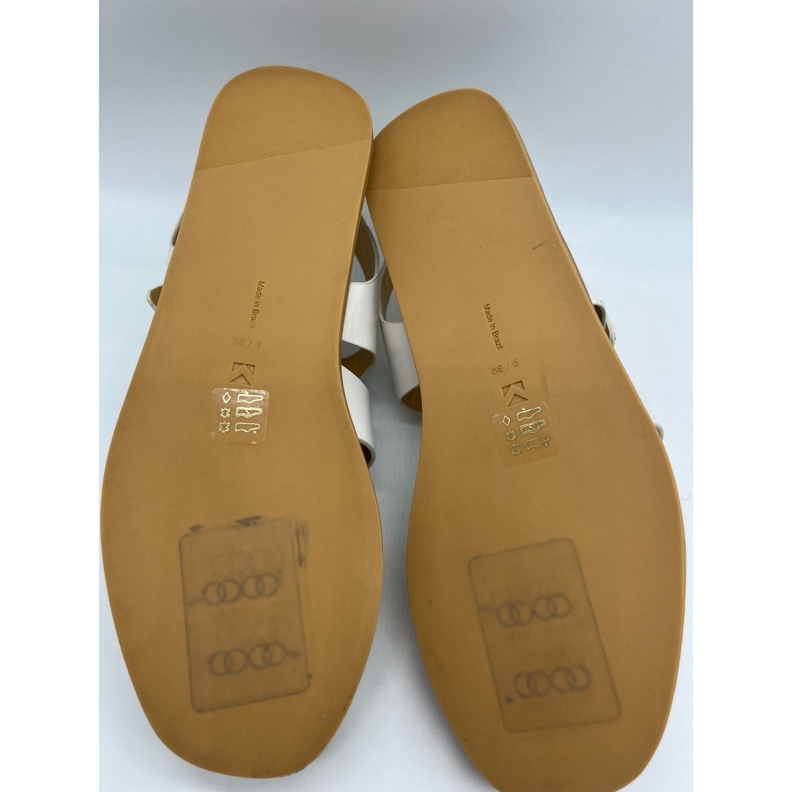 Mercedes-Benz Mercedes Castillo Kailey Caged Fisherman White Womens Size 9 Size US 9 / IT 39 - 15 Thumbnail