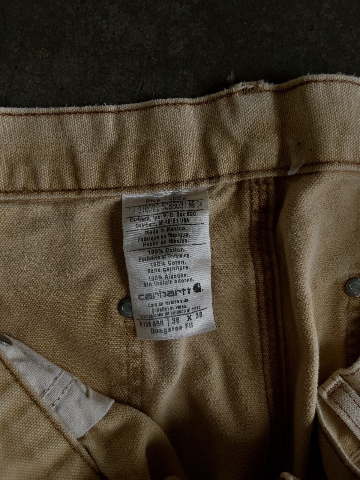 Carhartt × Carhartt Wip × Vintage Carhartt Double Knee Size US 36 / EU 52 - 7 Thumbnail