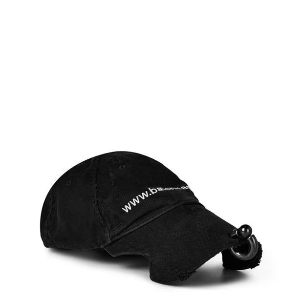 Balenciaga o1g2r1mq0924 Size: M / Cap in Black & White Size ONE SIZE - 1 Thumbnail