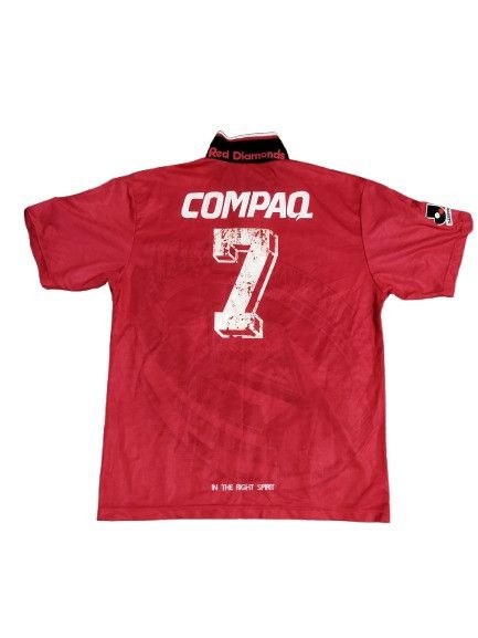 Umbro Vintage Urawa Red Jersey Size US XL / EU 56 / 4 - 2 Thumbnail