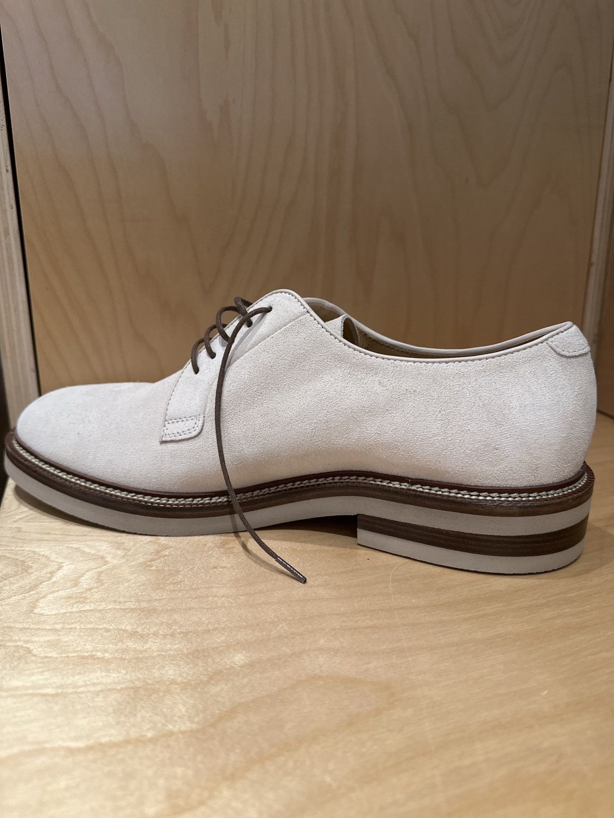 Brunello Cucinelli Brunello Cucinelli Suede ‘Derbys’ Size US 12 / EU 45 - 2 Thumbnail