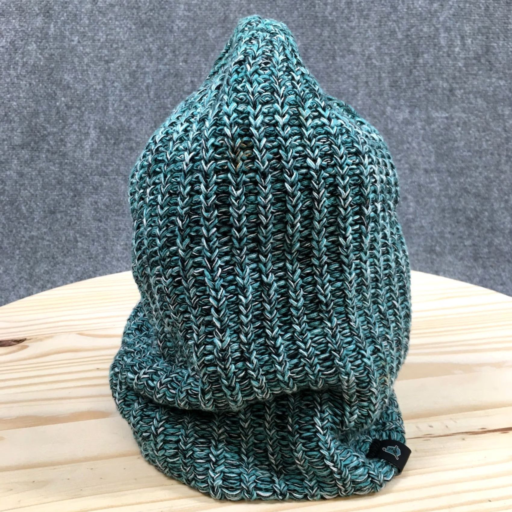 Vintage Love Your Melon Beanie Knitted Hat Mens One Size Green Cotton Pull On Casual Size ONE SIZE - 7 Thumbnail