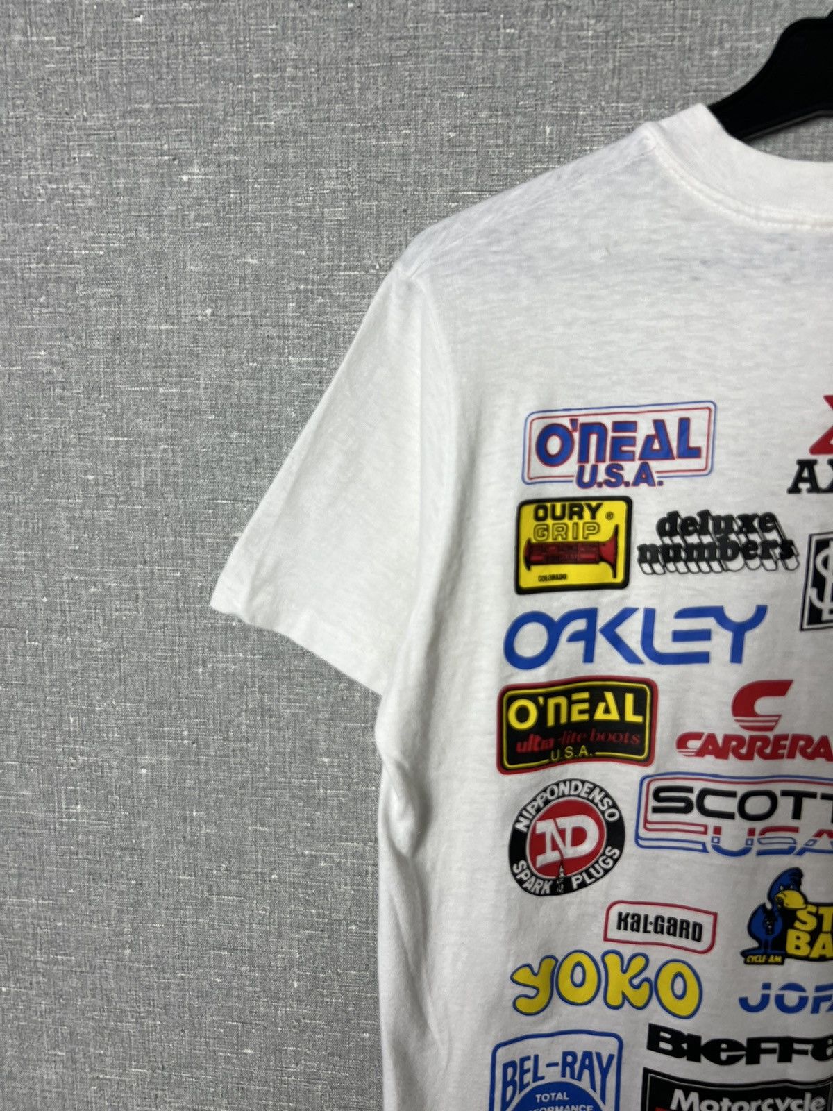 Vintage 80s O’Neal USA Racing Single Stitch T-Shirt Big Logo Size US M / EU 48-50 / 2 - 4 Thumbnail