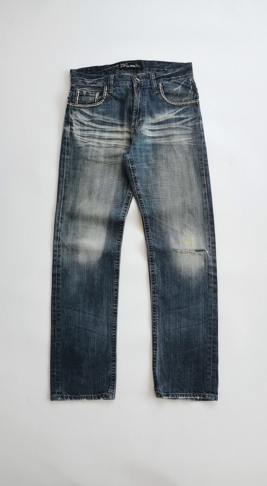 14th Addiction Oririn Zipper Button Detailed Denim Jeans Size US 31 - 2 Thumbnail