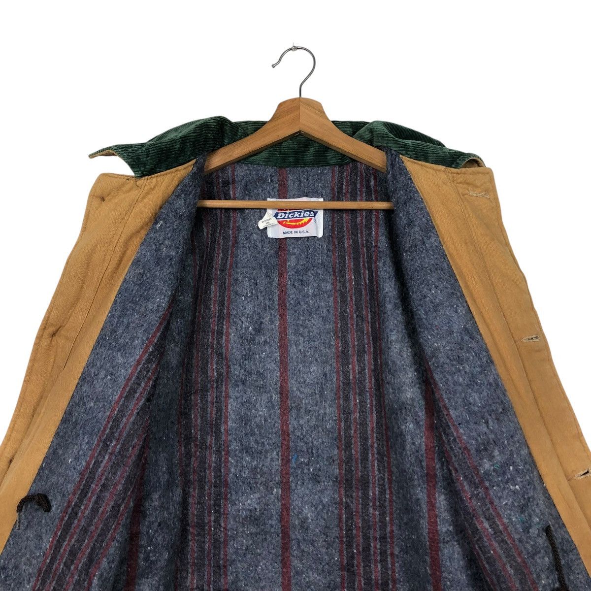 Japanese Brand 🔥VINTAGE CHORE WORKER JACKET DICKIES BLANKET DETROIT USA Size US M / EU 48-50 / 2 - 16 Thumbnail
