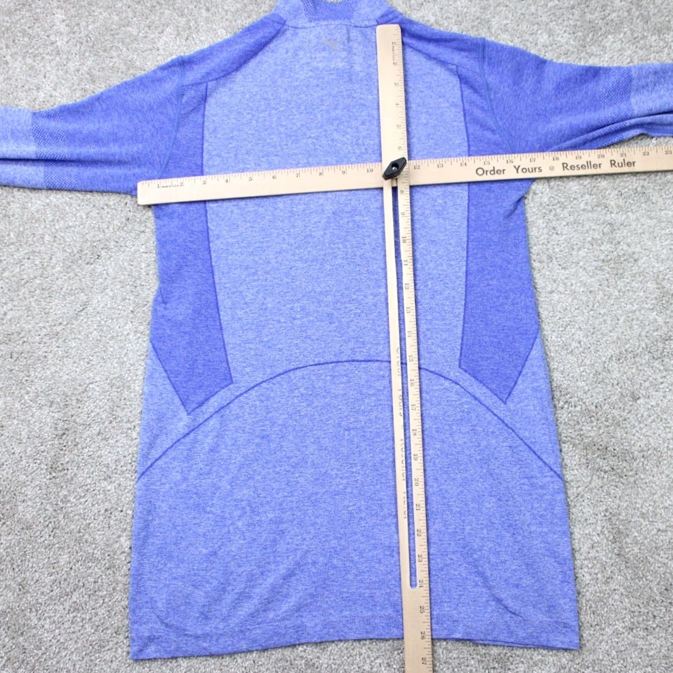 Mizuno Mizuno Sweatshirt Womens Small Blue 1/4 Zip Performance Athletic Long Sleeve Shirt Size S / US 4 / IT 40 - 7 Thumbnail