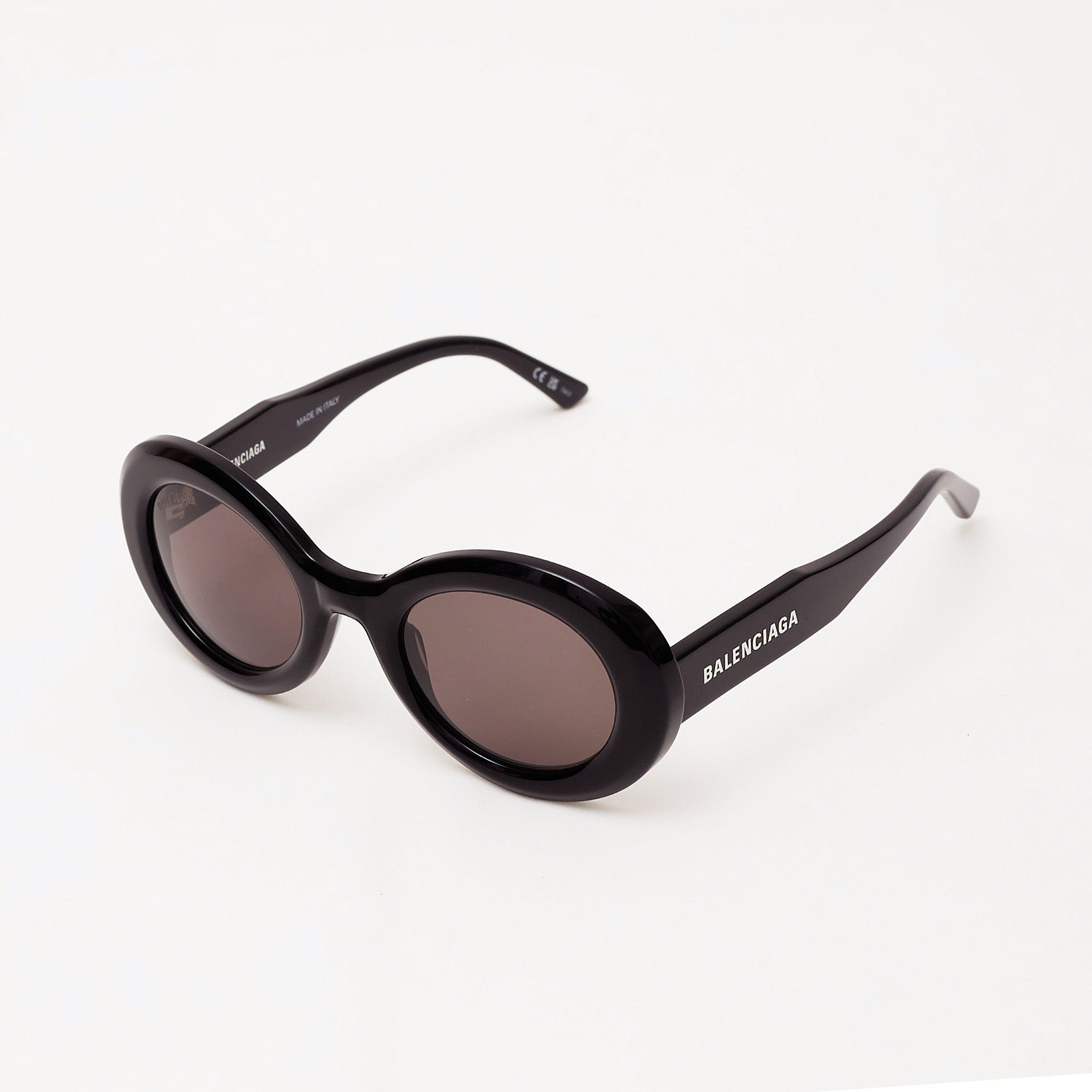 image of Balenciaga Bb0074S 001 Black Black Grey, Men's