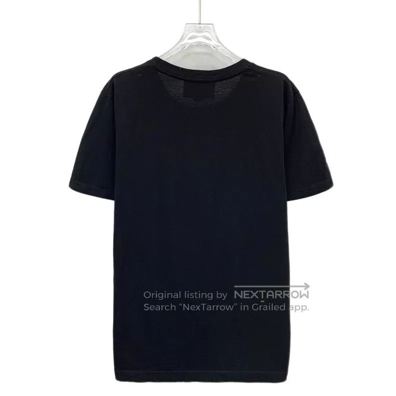 Gucci Gucci Black logo letter print cotton round-neck short-slee Size XS / US 0-2 / IT 36-38 - 2 Thumbnail