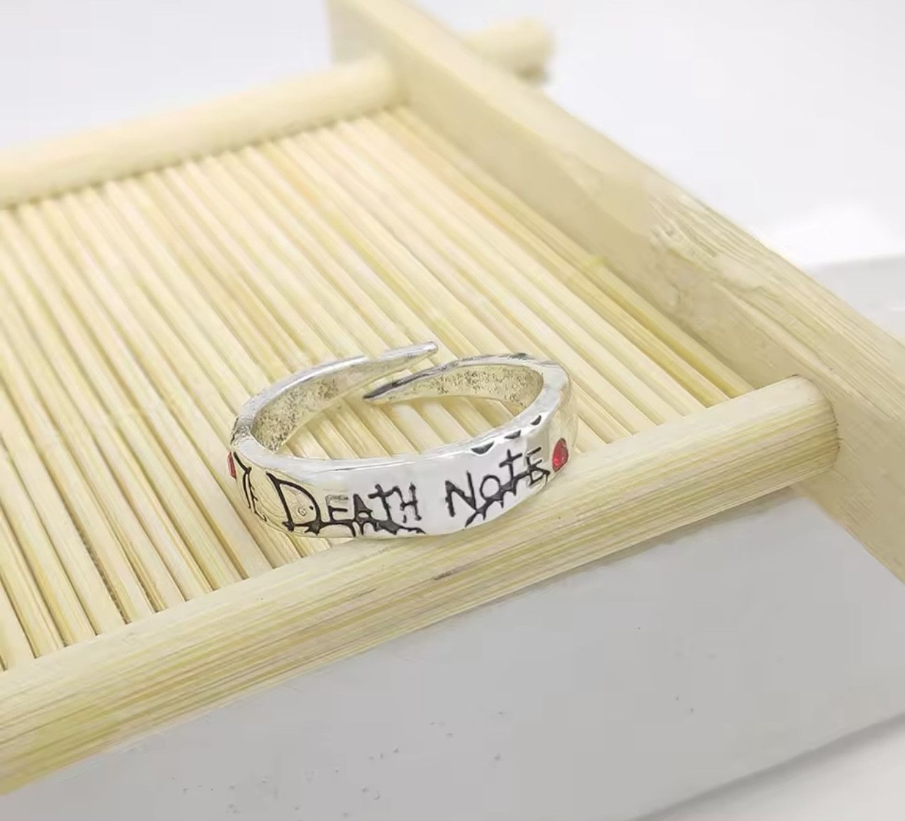 Jewelry × Vintage Anime Death Note Alloy Rings Size ONE SIZE - 4 Thumbnail