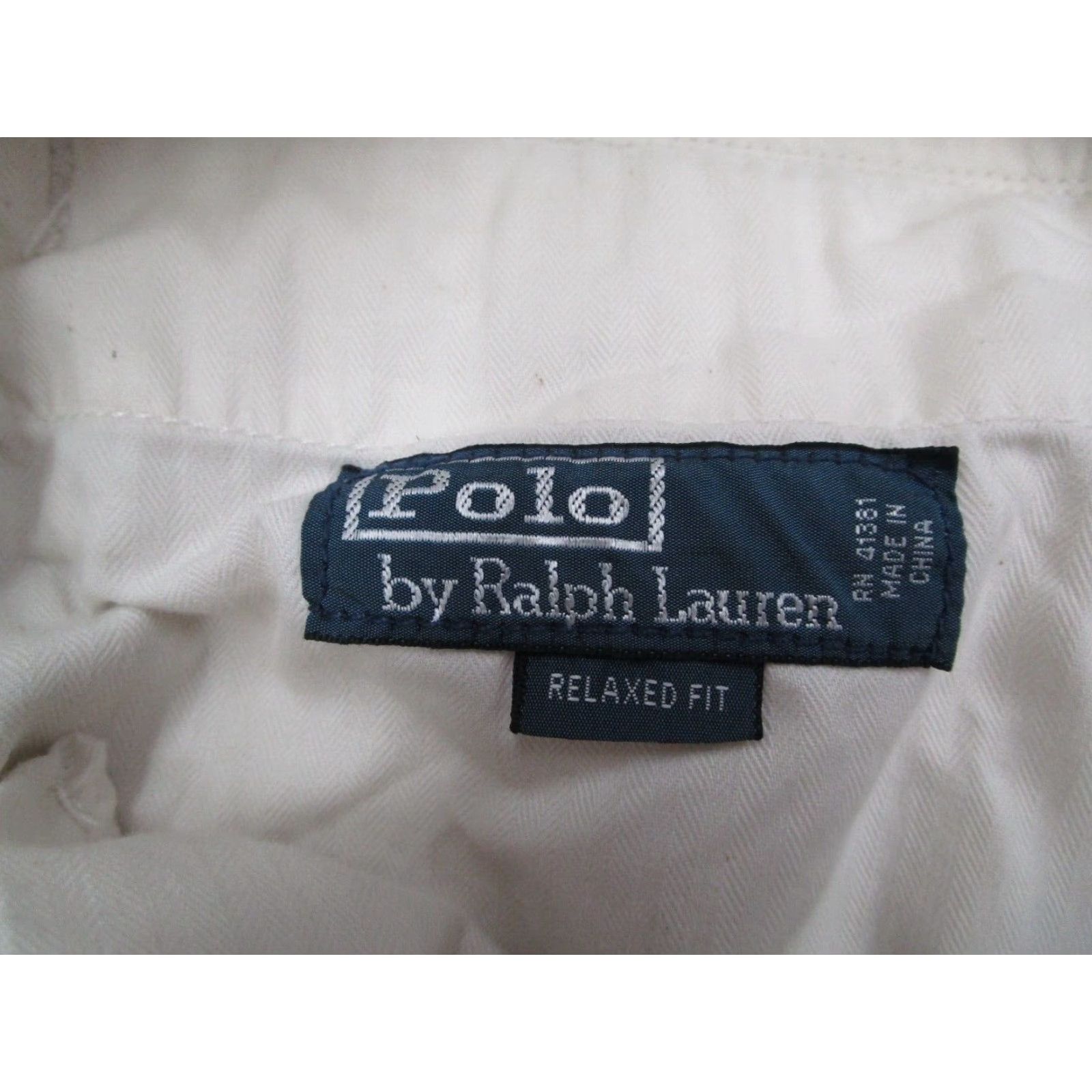 Polo Ralph Lauren VINTAGE Polo Ralph Lauren Mens 40 White Cotton Cargo Shorts Size US L / EU 52-54 / 3 - 2 Thumbnail