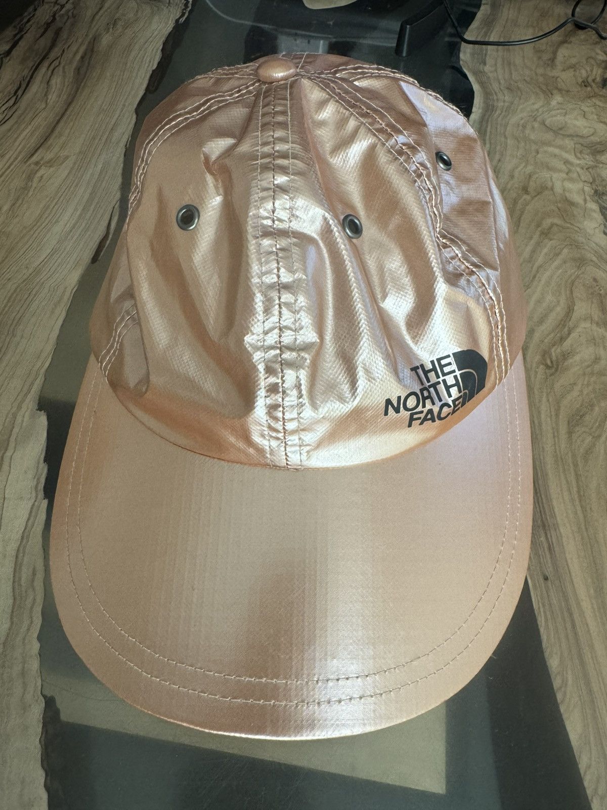 Supreme × The North Face SS18 Supreme®/The North Face® Metallic 6-Panel Hat Rose Gold Size ONE SIZE - 8 Thumbnail
