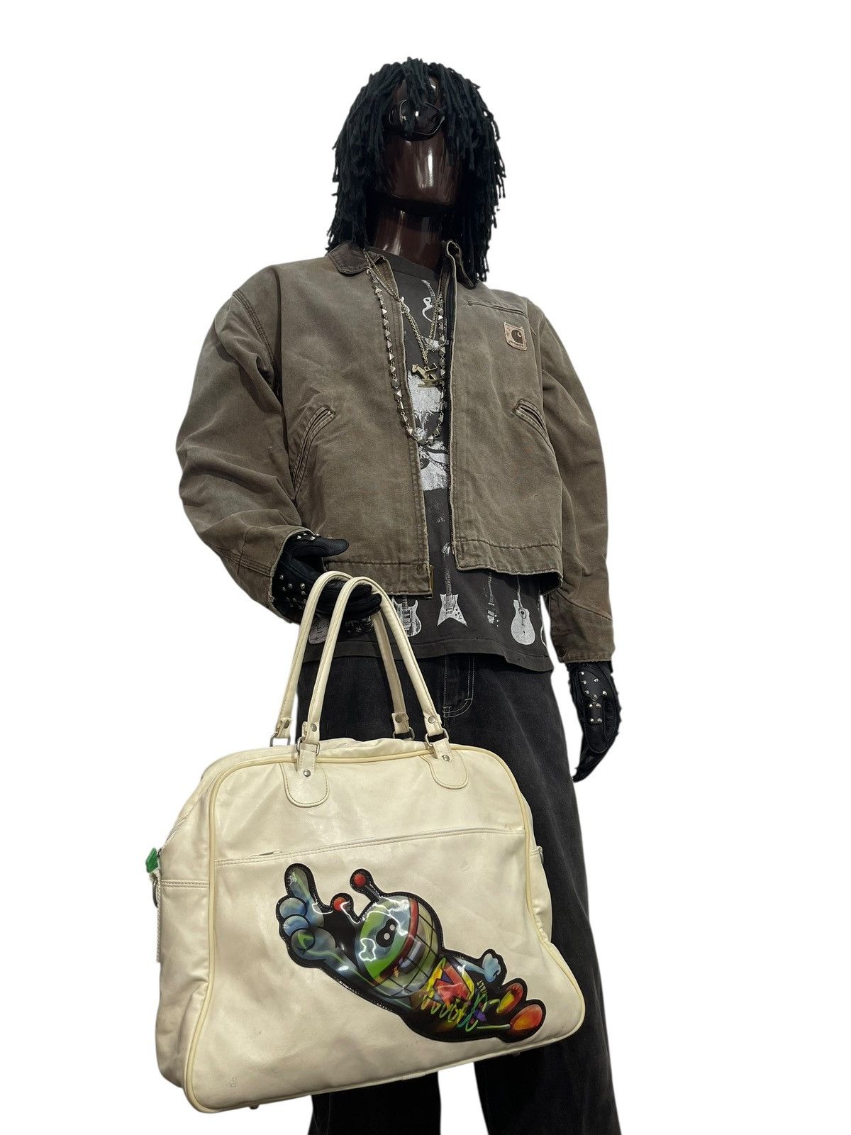 Walter Van Beirendonck Rare Archive 90s W&LT Puk Puk Duffle Sports Bag 6🟩 Size ONE SIZE - 6 Thumbnail