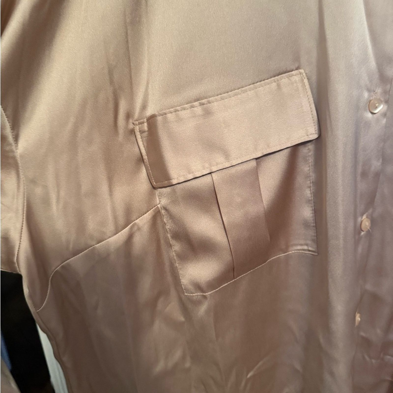 Worthington Worthington shiny gold long sleeved blouse Sz 3X Size 3XL / US 20-22 - 5 Thumbnail