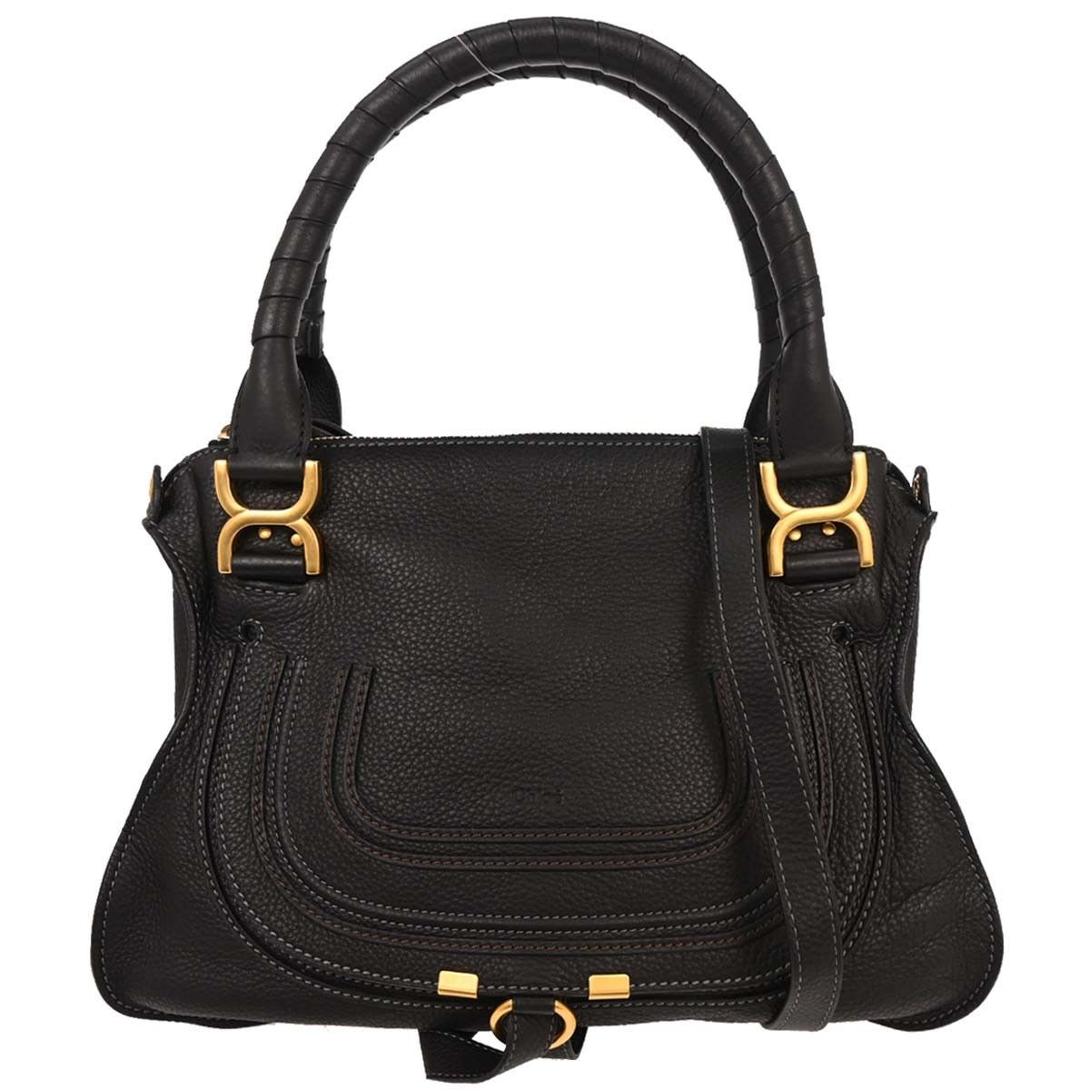 Chloe Marcie Satchel Leather