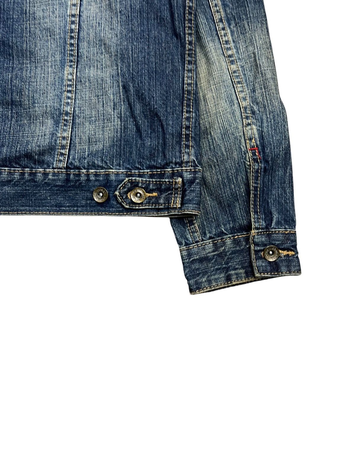 If Six Was Nine 2000s Semantic Design - Cyber Rider Denim Jacket Size US M / EU 48-50 / 2 - 13 Thumbnail