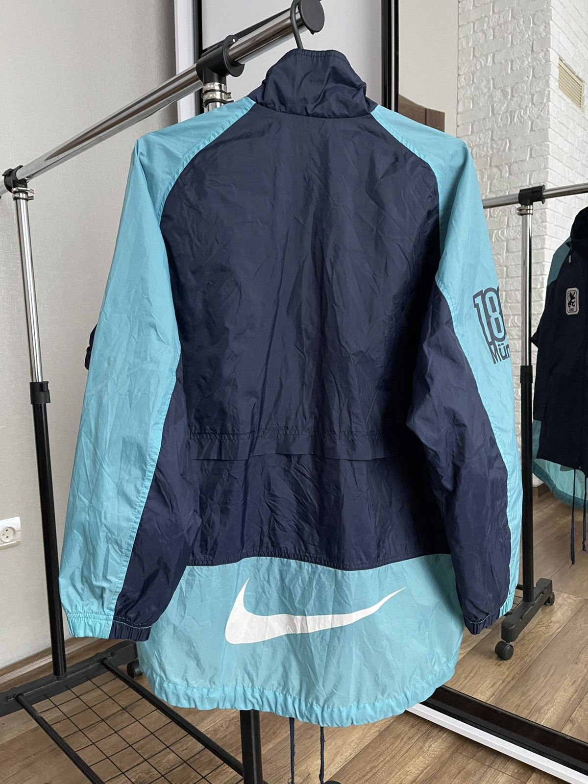 Vintage Vintage Nike TSV 1860 Munich Soccer Zip Jacket 90s Size US M / EU 48-50 / 2 - 5 Thumbnail