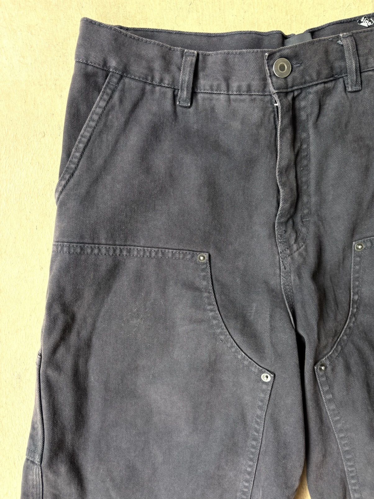 H&M Workwear carpenter shorts w/ faded wash Size US 34 / EU 50 - 5 Thumbnail