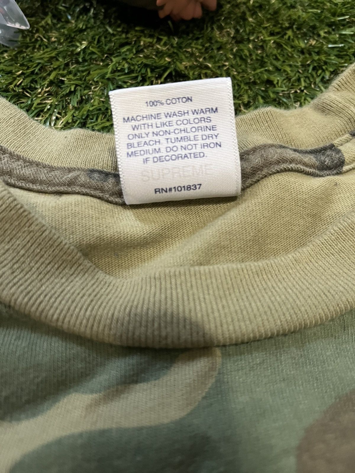 Supreme Supreme Green Camo T Shirt Size US M / EU 48-50 / 2 - 4 Thumbnail